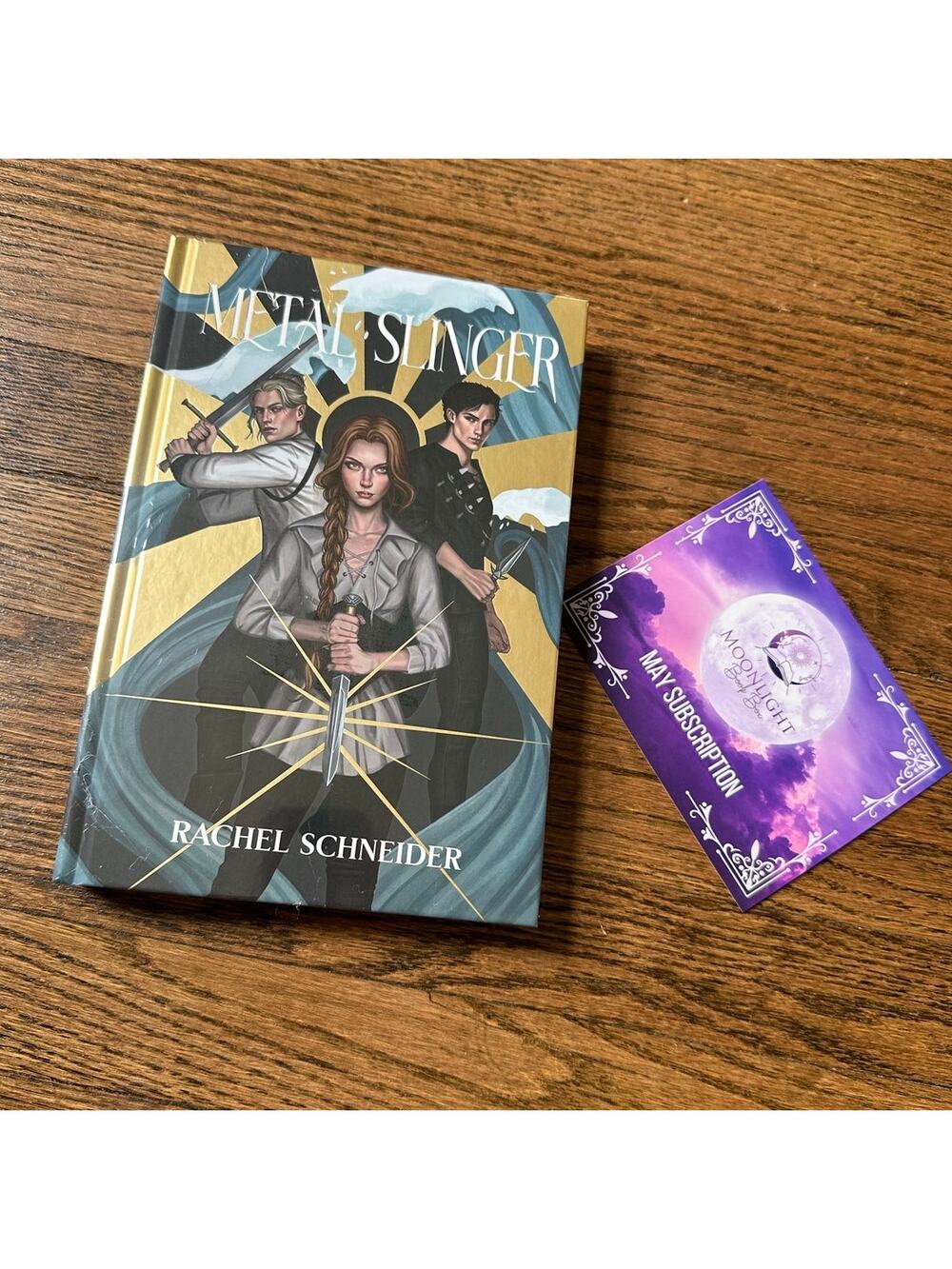Moonlight Exclusive Signed Metal Slinger By Rachel Schneider Sealed